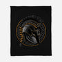 Emblem Of The Conqueror-None-Fleece-Blanket-glitchygorilla