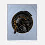Emblem Of The Conqueror-None-Fleece-Blanket-glitchygorilla