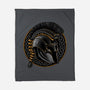 Emblem Of The Conqueror-None-Fleece-Blanket-glitchygorilla