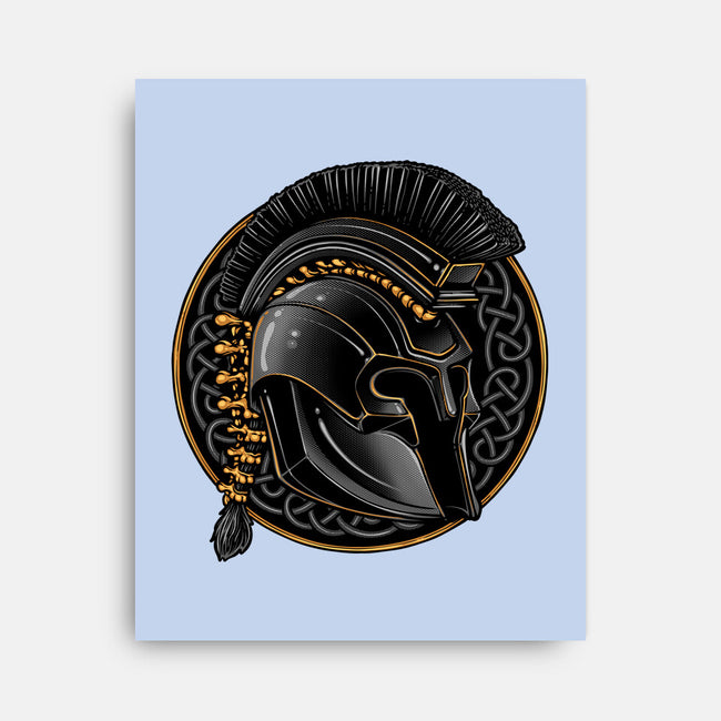 Emblem Of The Conqueror-None-Stretched-Canvas-glitchygorilla