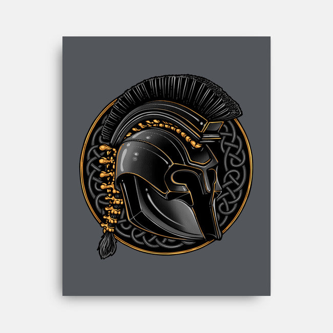 Emblem Of The Conqueror-None-Stretched-Canvas-glitchygorilla