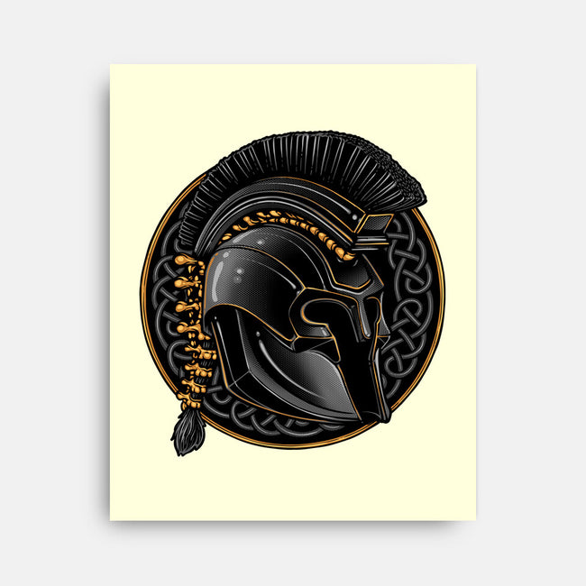 Emblem Of The Conqueror-None-Stretched-Canvas-glitchygorilla