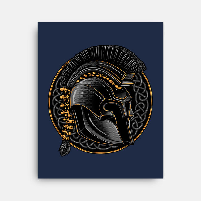 Emblem Of The Conqueror-None-Stretched-Canvas-glitchygorilla