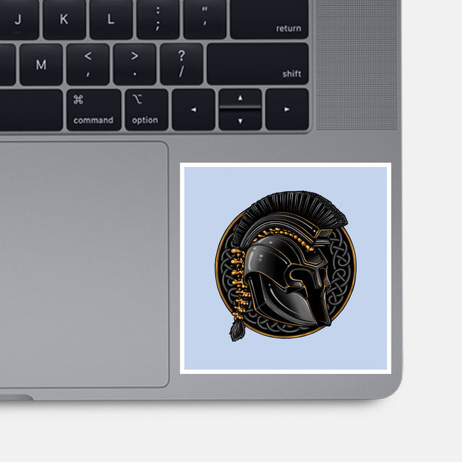 Emblem Of The Conqueror-None-Glossy-Sticker-glitchygorilla