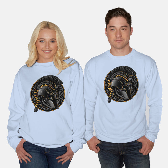 Emblem Of The Conqueror-Unisex-Crew Neck-Sweatshirt-glitchygorilla