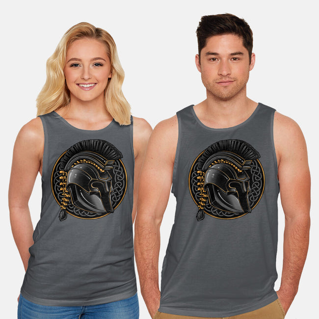 Emblem Of The Conqueror-Unisex-Basic-Tank-glitchygorilla