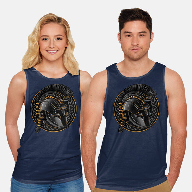 Emblem Of The Conqueror-Unisex-Basic-Tank-glitchygorilla