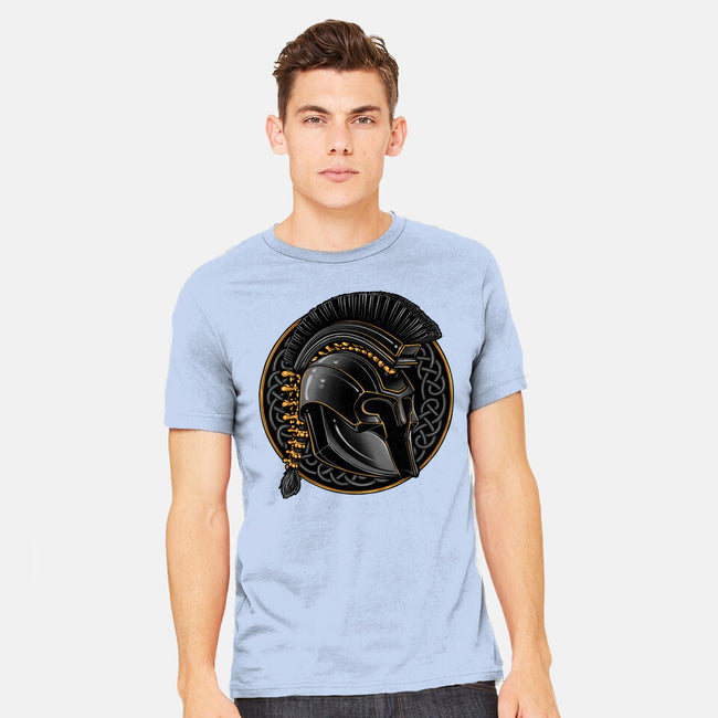 Emblem Of The Conqueror-Mens-Heavyweight-Tee-glitchygorilla