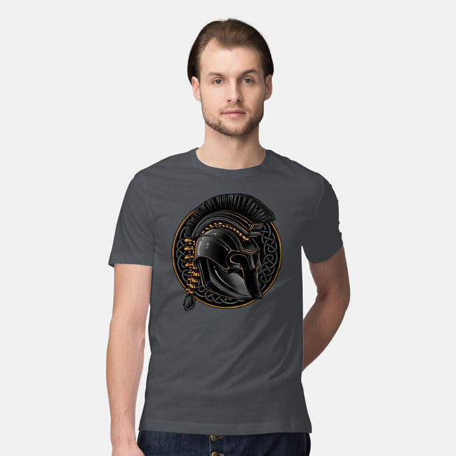 Emblem Of The Conqueror-Mens-Premium-Tee-glitchygorilla