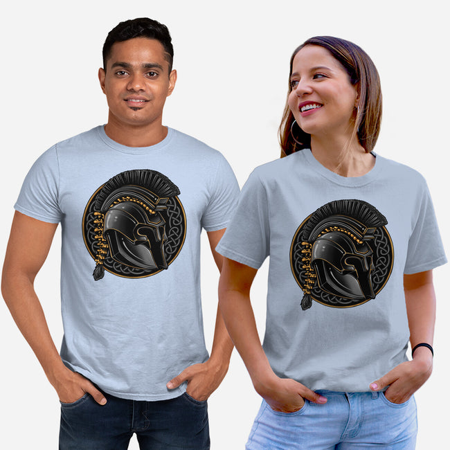 Emblem Of The Conqueror-Unisex-Basic-Tee-glitchygorilla