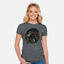 Emblem Of The Conqueror-Womens-Fitted-Tee-glitchygorilla