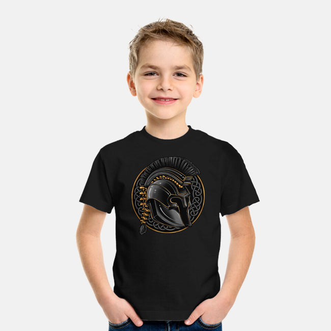 Emblem Of The Conqueror-Youth-Basic-Tee-glitchygorilla