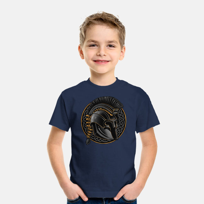 Emblem Of The Conqueror-Youth-Basic-Tee-glitchygorilla
