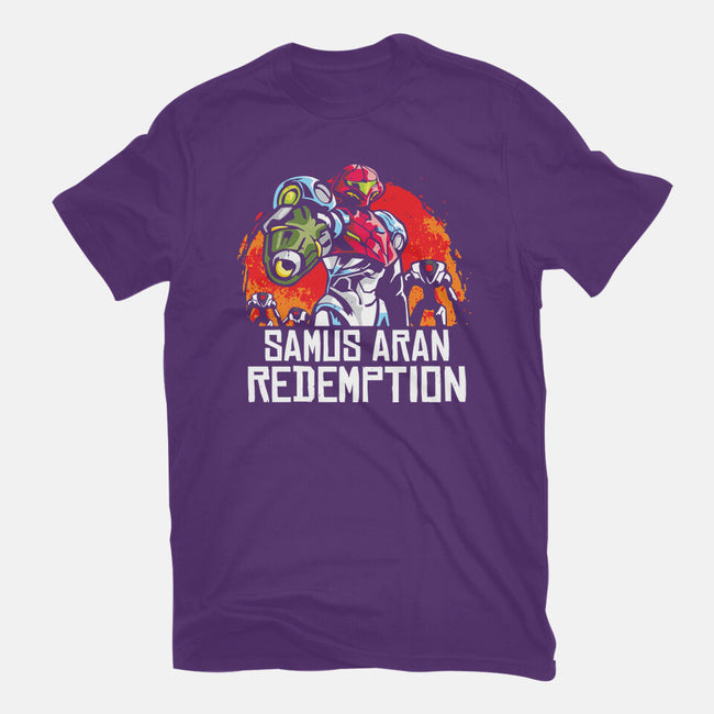 Samus Redemption-Mens-Basic-Tee-arace