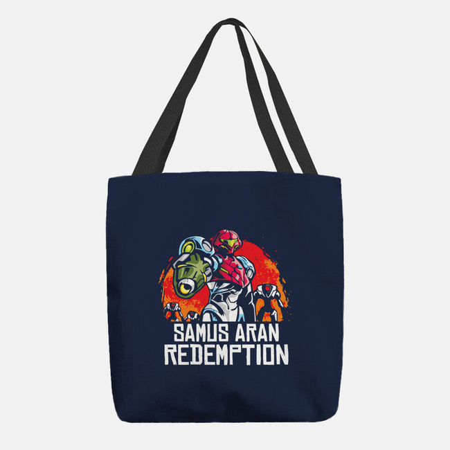 Samus Redemption-None-Basic Tote-Bag-arace