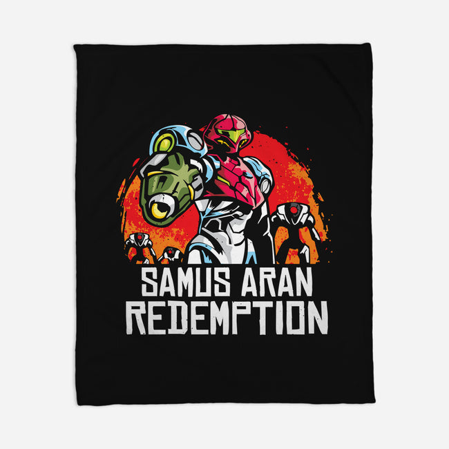 Samus Redemption-None-Fleece-Blanket-arace