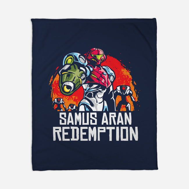 Samus Redemption-None-Fleece-Blanket-arace