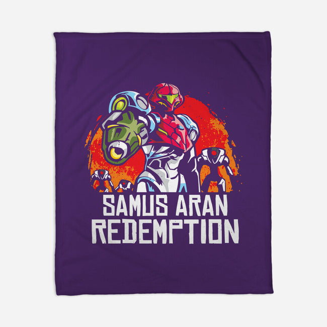 Samus Redemption-None-Fleece-Blanket-arace