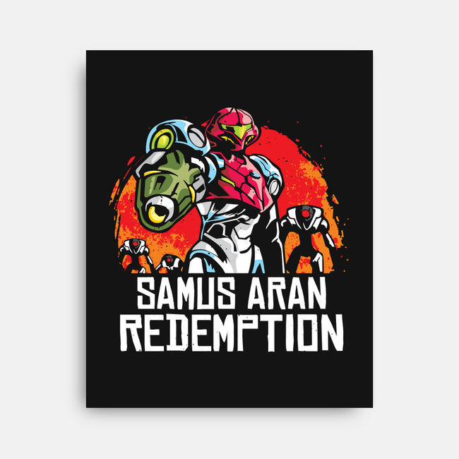 Samus Redemption-None-Stretched-Canvas-arace