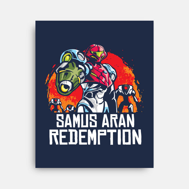 Samus Redemption-None-Stretched-Canvas-arace