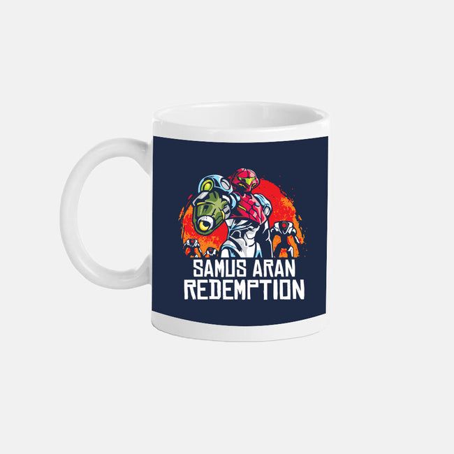 Samus Redemption-None-Mug-Drinkware-arace