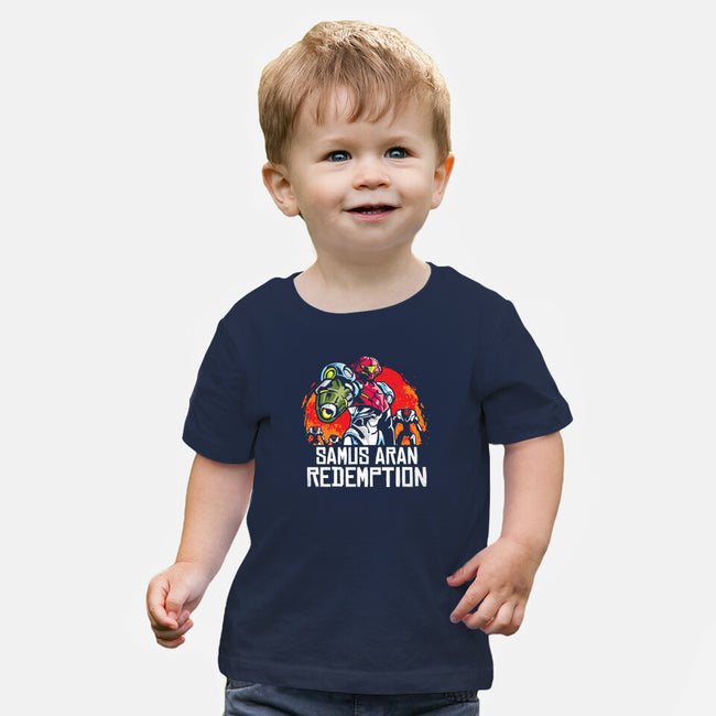 Samus Redemption-Baby-Basic-Tee-arace