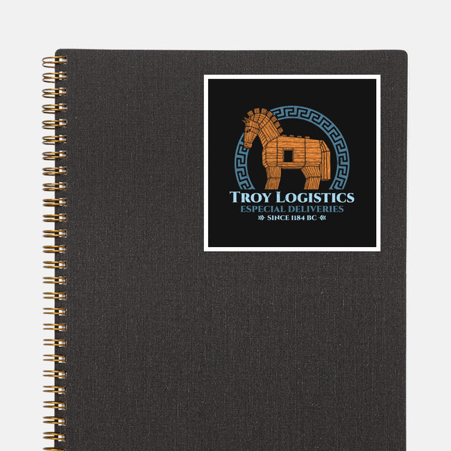 Troy Logistics-None-Glossy-Sticker-sachpica