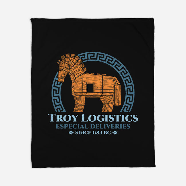 Troy Logistics-None-Fleece-Blanket-sachpica