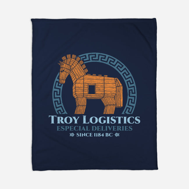 Troy Logistics-None-Fleece-Blanket-sachpica