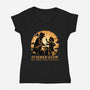 Summer Glow-Womens-V-Neck-Tee-rmatix