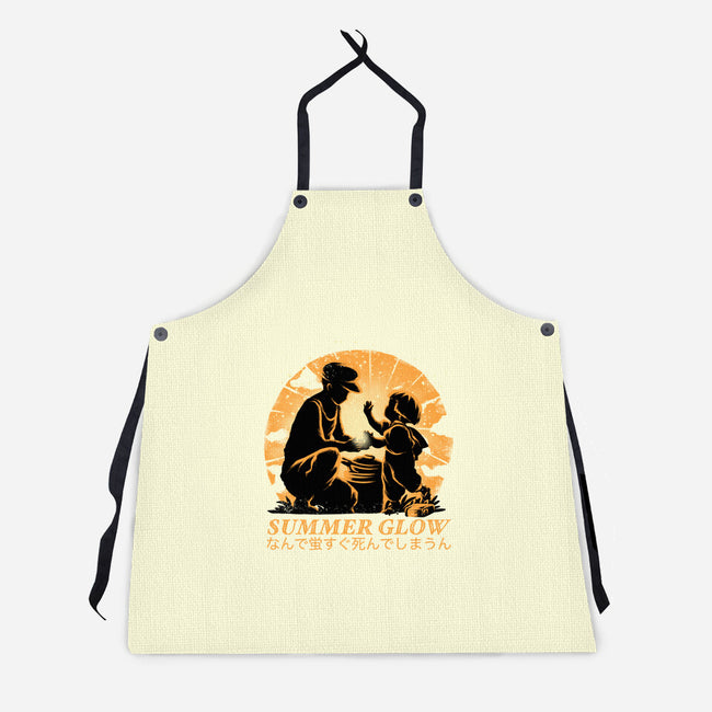 Summer Glow-Unisex-Kitchen-Apron-rmatix