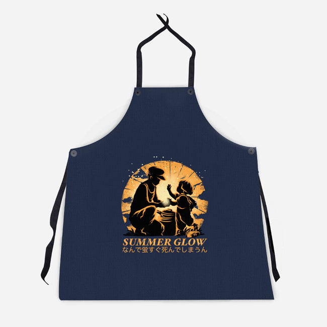 Summer Glow-Unisex-Kitchen-Apron-rmatix