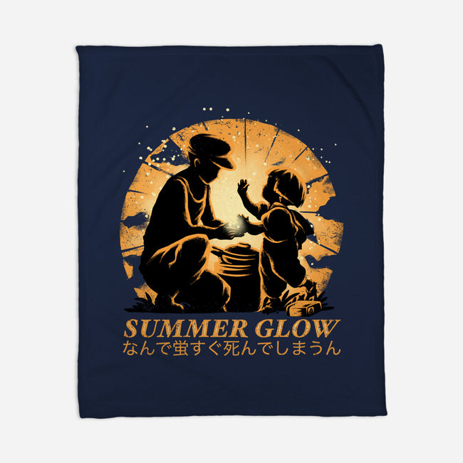Summer Glow-None-Fleece-Blanket-rmatix