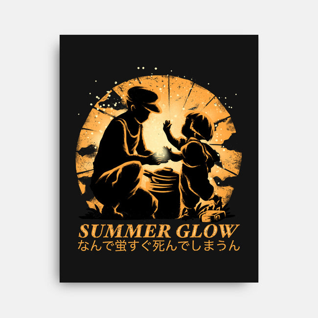 Summer Glow-None-Stretched-Canvas-rmatix