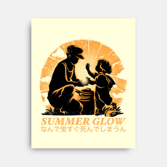 Summer Glow-None-Stretched-Canvas-rmatix