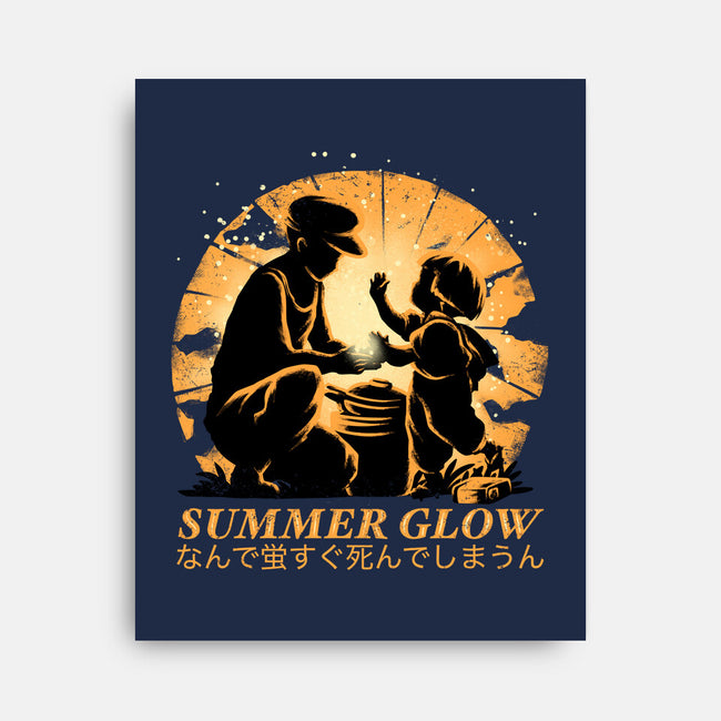 Summer Glow-None-Stretched-Canvas-rmatix