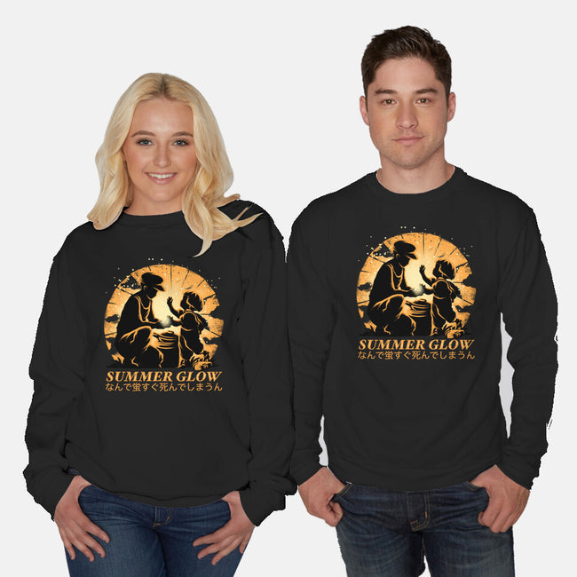 Summer Glow-Unisex-Crew Neck-Sweatshirt-rmatix