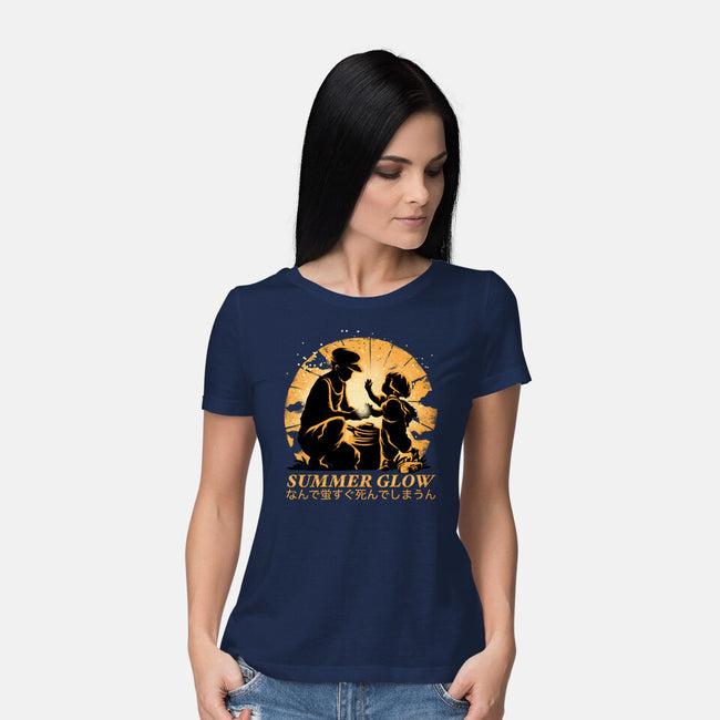 Summer Glow-Womens-Basic-Tee-rmatix