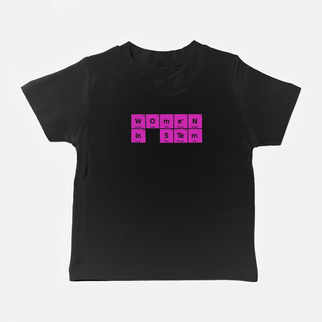 Women In STEM Periodic Table-Baby-Basic-Tee-xMorfina