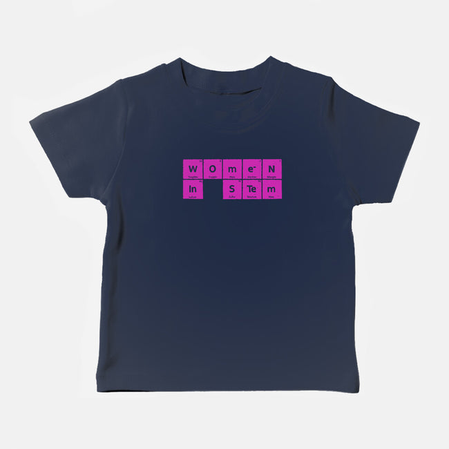Women In STEM Periodic Table-Baby-Basic-Tee-xMorfina