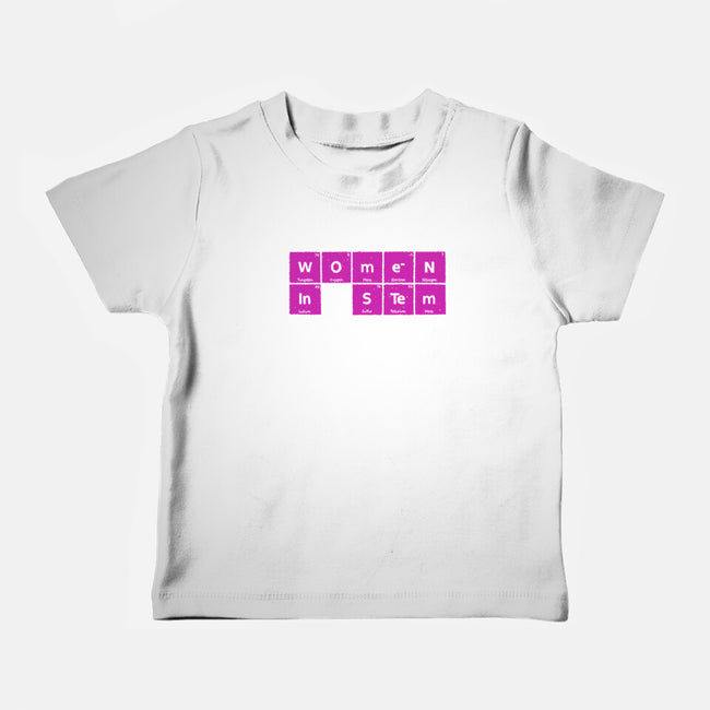 Women In STEM Periodic Table-Baby-Basic-Tee-xMorfina