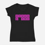 Women In STEM Periodic Table-Womens-V-Neck-Tee-xMorfina