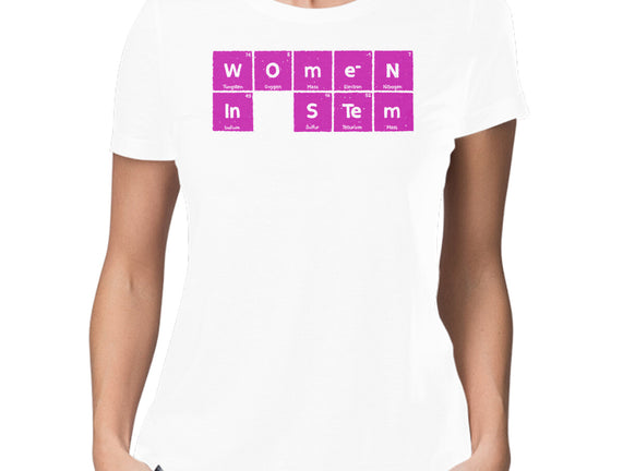 Women In STEM Periodic Table