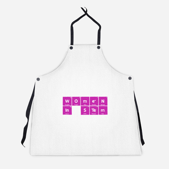 Women In STEM Periodic Table-Unisex-Kitchen-Apron-xMorfina