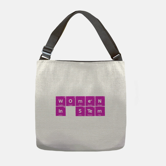 Women In STEM Periodic Table-None-Adjustable Tote-Bag-xMorfina