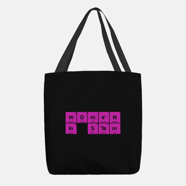 Women In STEM Periodic Table-None-Basic Tote-Bag-xMorfina