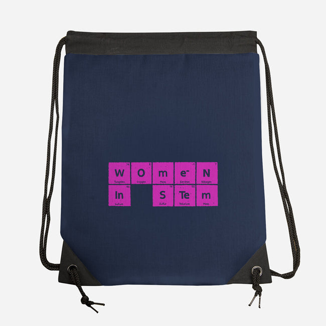 Women In STEM Periodic Table-None-Drawstring-Bag-xMorfina