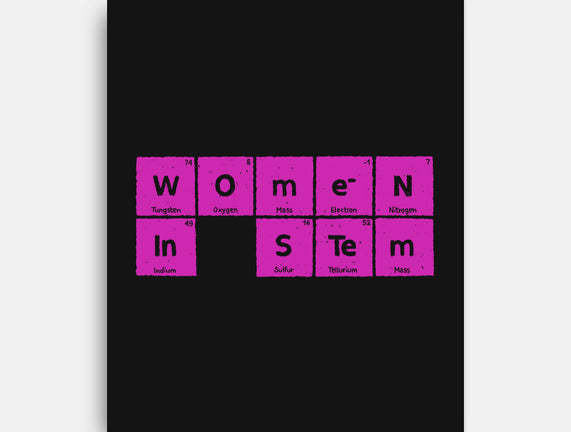 Women In STEM Periodic Table