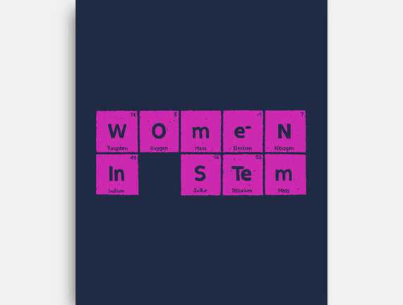 Women In STEM Periodic Table