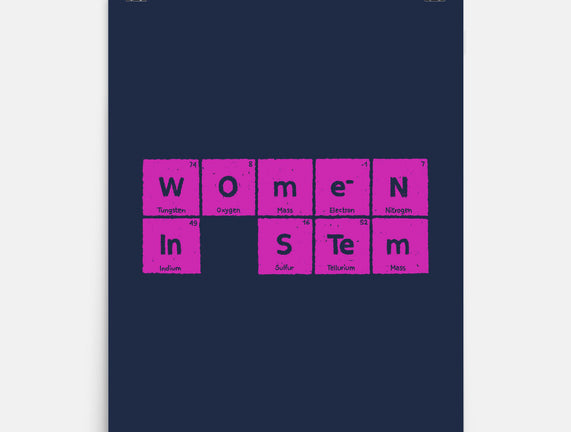 Women In STEM Periodic Table